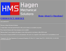 Tablet Screenshot of hagenms.com